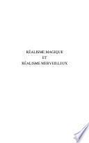 Réalisme magique et réalisme merveilleux