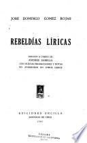 Rebeldías líricas