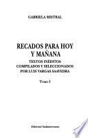 Recados para hoy y mañana