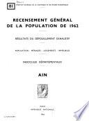 Recensement général de la population de 1962