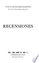 Recensiones