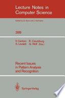 Recent Issues in Pattern Analysis and Recognition