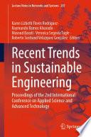 Recent Trends in Sustainable Engineering