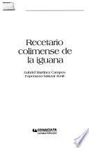 Recetario colimense de la iguana