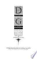 Recetario de doña Dominga de Guzmán, siglo XVIII