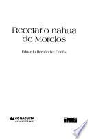 Recetario nahua de Morelos