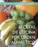 Recetas De Cocina Por Orden Alfabetico