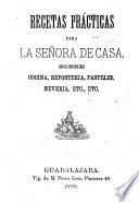 Recetas practicas para la señora de casa