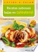 Recetas sabrosas bajas en colesterol