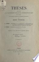 Recherches sur la morphologie, le développement et la biologie de Psammodrilus Balanoglossoides, polychète sédentaire de la microfaune des sables
