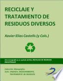 Reciclaje y tratamiento de residuos diversos