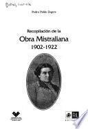 Recopilación de la obra mistraliana, 1902-1922