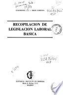 Recopilación de legislación laboral básica