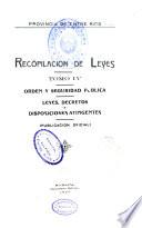 Recopilacion de leyes
