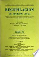 Recopilación de leyes por orden numérico