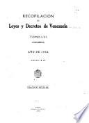 Recopilación de leyes y decretos de Venezuela