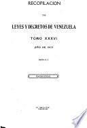 Recopilación de leyes y decretos de Venezuela