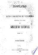 Recopilación de leyes y decretos de Venezuela