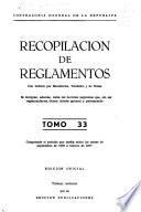 Recopilación de reglamentos