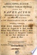 Recopilacion de varias tablas propias para la navegacion