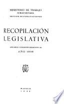 Recopilación Legislativa