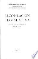 Recopilación legislativa