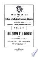 Recopilación para la historia de la Sociedad económica habanera