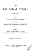 Record of Zoological Literature