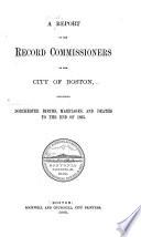 Records Relating to the Early History of Boston