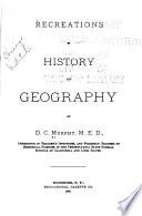 Recreations in History and Geography