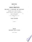 Recueil de documents relatifs a l'histoire des monnaies frappées par les rois de France depuis Philippe II jusqu'a Francçois Ier