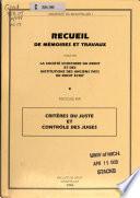 Recueil de mémoires et travaux publié par la Société d'histoire du droit et des institutions des anciens pays de droit écrit