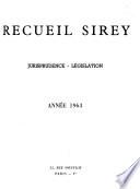 Recueil Sirey