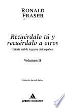 Recuérdalo tú y recuérdalo a otros