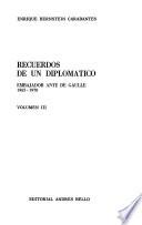 Recuerdos de un diplomático