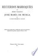 Recuerdos marroquíes del moro vizcaino