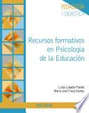 Recursos formativos en Psicología de la Educación