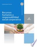 Recursos humanos y responsabilidad social corporativa