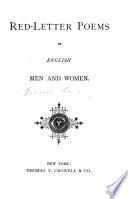 Red-letter Poems by English Men and Women
