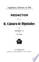 Redactor de la H. Cámara de Diputados (Sesiones reservadas).