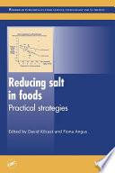 Reducing Salt in Foods
