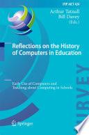 Reflections on the History of Computers in Education
