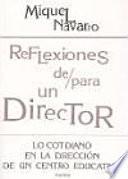 Reflexiones de/para un director