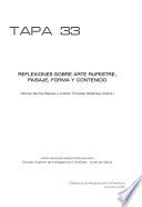 Reflexiones sobre arte rupestre, paisaje, forma y contenido