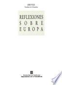 Reflexiones sobre Europa
