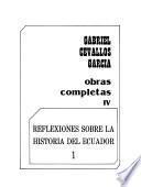 Reflexiones sobre la historia del Ecuador