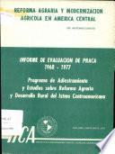 Reforma Agraria y Modernizacion Agricola en America Central