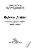 Reforma judicial