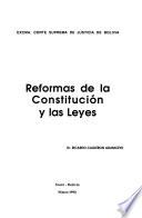 Reformas de la Constitución y las leyes