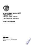 Reformismo borbónico y educación